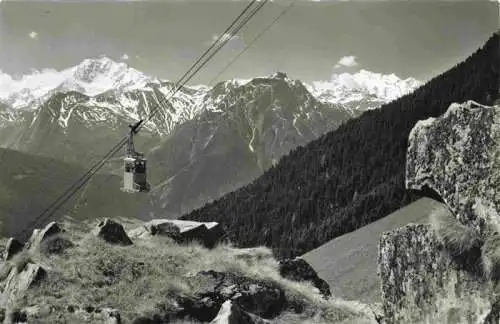 AK / Ansichtskarte  Sessellift Chairlift Telesiege Moerel Ried Riederalp