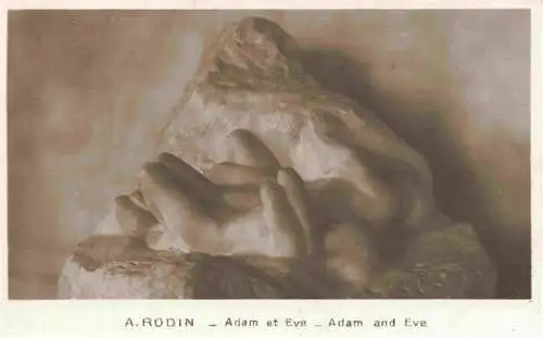 AK / Ansichtskarte  Rodin Auguste Skulpturen Adam et Eve 