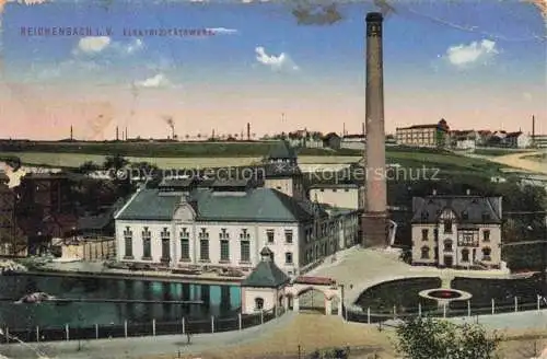 AK / Ansichtskarte  Reichenbach  Vogtland Sachsen Elektrizitaetswerk