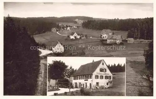 AK / Ansichtskarte  KNIEBIS Freudenstadt Gasthaus Pension zum Waldhorn Panorama