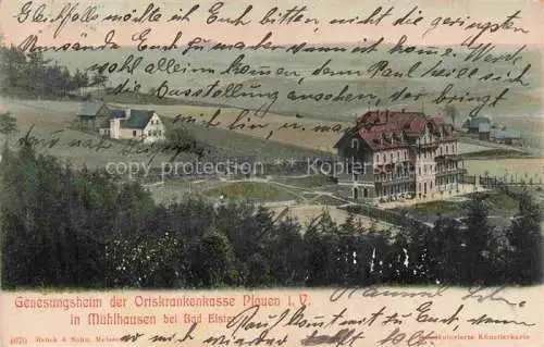 AK / Ansichtskarte  Muehlhausen Bad Elster Vogtland Genesungsheim der OK Plauen