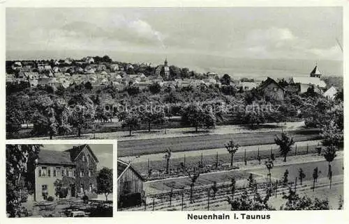 AK / Ansichtskarte  Neuenhain Taunus Bad Soden Hessen Panorama Gaststaette zur guten Quelle