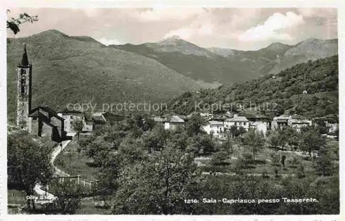 AK / Ansichtskarte  Sala-Capriasca Tesserete Lugano TI Panorama