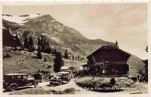 AK / Ansichtskarte  Col du Pillon 1546m VD Restaurant Ch Jaggl