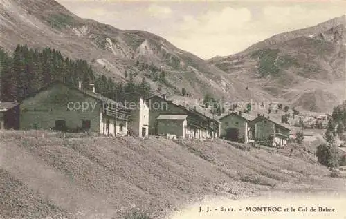 AK / Ansichtskarte  Montroc Col de Balme 2204m VS Panorama