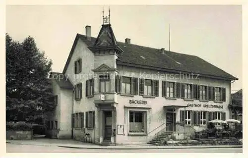 AK / Ansichtskarte  Thayngen Schaffhausen SH Baeckerei Gasthof Kreuzstrasse