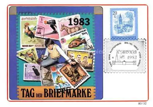 AK / Ansichtskarte  Philatelie Tag der Briefmarke Wien