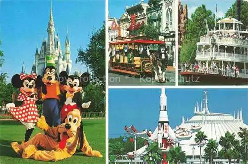 AK / Ansichtskarte  Disney World Lake Buena Vista Florida USA Mickeymaus