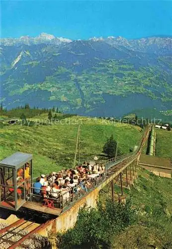 AK / Ansichtskarte  Golm Tschagguns Vorarlberg AT Golmerbahn Alpenpanorama Montafon