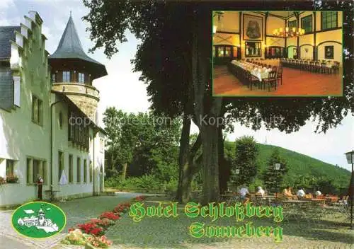 AK / Ansichtskarte  Sonneberg  Thueringen Der Schlossberg Altthueringer Biergarten