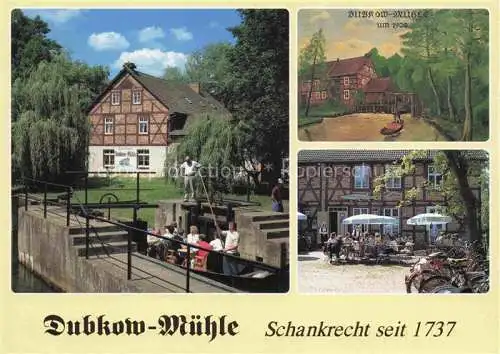 AK / Ansichtskarte  Dubkow Spreewald Dubkow-Muehle Restaurant Hotel