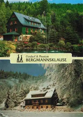 AK / Ansichtskarte  Steinach Thueringen Gasthof Pension Bergmannsklause