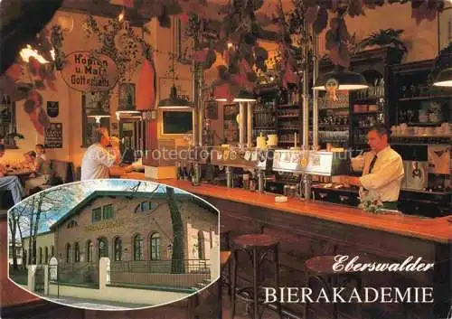 AK / Ansichtskarte  Eberswalde Bierakademie Traditionsgasthaus der Eberswalder Brauerei