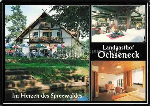 AK / Ansichtskarte  Burg Spreewald Brandenburg Landgasthof Ochseneck Gaststaette Pension