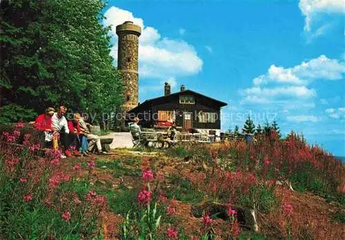 AK / Ansichtskarte  Herzberg Harz Osterode Niedersachsen Wanderhuette Grosser Knollen Knollenbaude