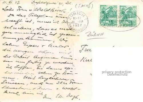 AK / Ansichtskarte  ZueRICH  ZH Villa