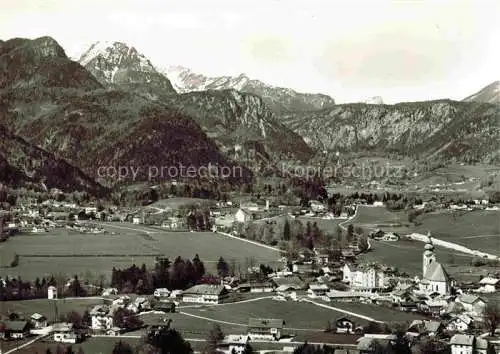 AK / Ansichtskarte  Gross-Gmain und Bayerisch Gmain Panorama Alpen