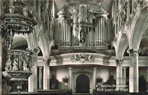 AK / Ansichtskarte  Orgel Kirchenorgel Organ Orgue Basilika Mariastein