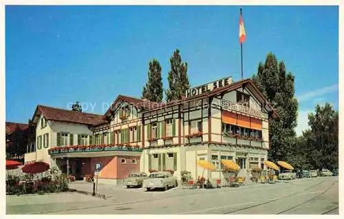 AK / Ansichtskarte  ROMANSHORN Bodensee TG Seehotel Schweizerhaus