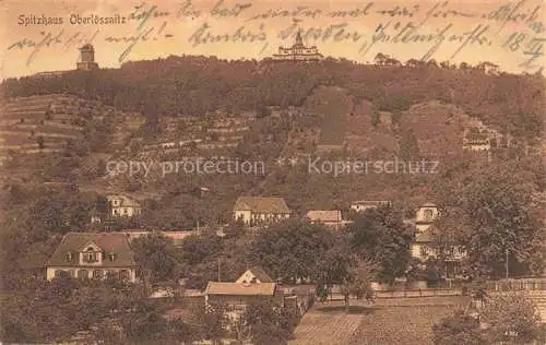 AK / Ansichtskarte  Oberloessnitz Radebeul Meissen Sachsen Spitzhaus Panorama