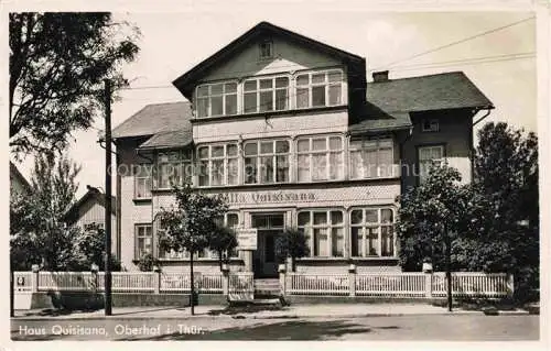 AK / Ansichtskarte  Oberhof  Thueringen Haus Quisisana