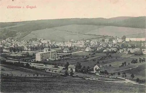 AK / Ansichtskarte  Olbernhau Erzgebirge Panorama