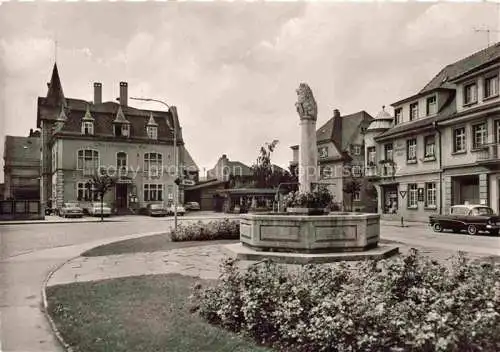 AK / Ansichtskarte  Rheinfelden Baden BW Stadtplatz mit Brunnen