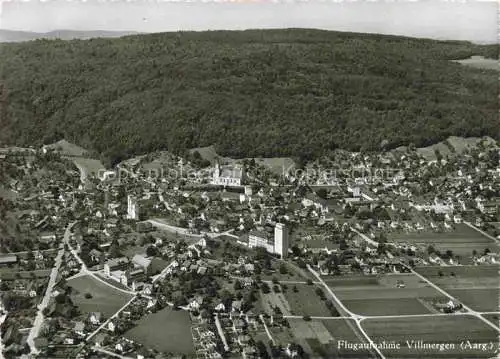 AK / Ansichtskarte  Villmergen Bremgarten AG Fliegeraufnahme