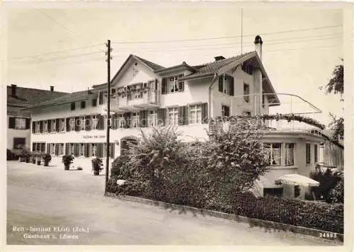 AK / Ansichtskarte  Elgg Winterthur ZH Reitinstitut Elgg Gasthaus zum Loewen