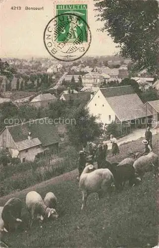 AK / Ansichtskarte  Boncourt  Dellle Porrentruy JU Panorama
