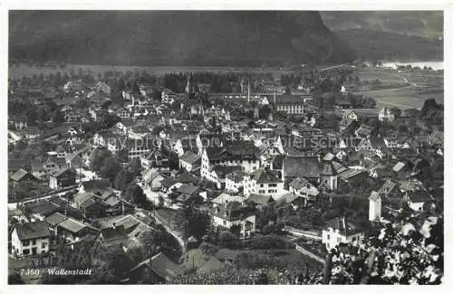 AK / Ansichtskarte  Wallenstadt Walenstadt SG Panorama