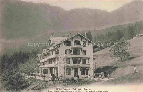 AK / Ansichtskarte  Boveau Corbeyrier AIGLE VD Hotel Pension Bellevue