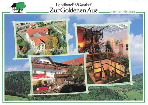 AK / Ansichtskarte  Triptis Landhotel Gasthof zur goldenen Aue