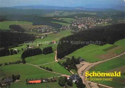 AK / Ansichtskarte  Schoenwald Schwarzwald Heilklimatischer Jahreskurort Wintersportplatz