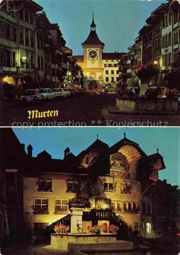 AK / Ansichtskarte  Murten Morat FR Berntor Ruebenloch Porte de Berne Le Ruebenloch