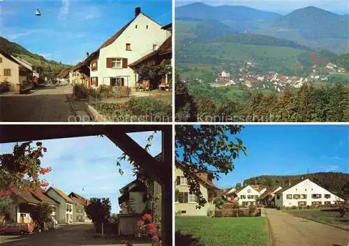 AK / Ansichtskarte  Lauwil-Reigolswil BL Dorfstrasse Dorfansicht Dorfplatz Vorstadt Panorama