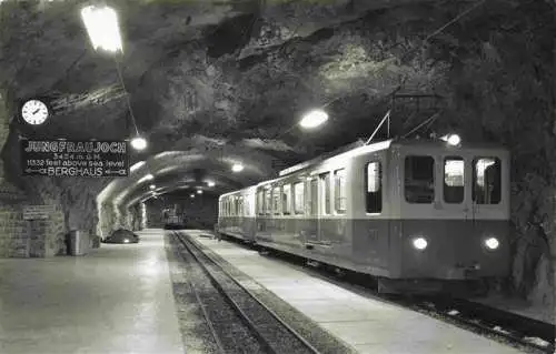 AK / Ansichtskarte  U-Bahn Subway Underground Metro Jungfraubahn Station Jungfraujoch