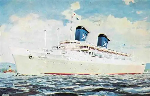 AK / Ansichtskarte  Dampfer Oceanliner S.S. Australisn Chandris Lines