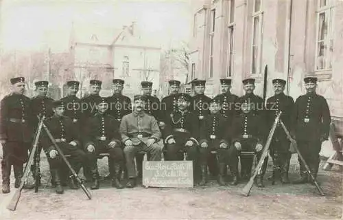 AK / Ansichtskarte  Pirna Elbe Soldaten Gruppenaufnahme