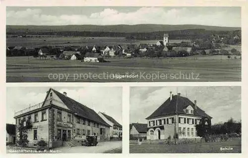 AK / Ansichtskarte  Liggersdorf Hohenfels Konstanz BW Panorama Geschaeftshaus Martin Schule