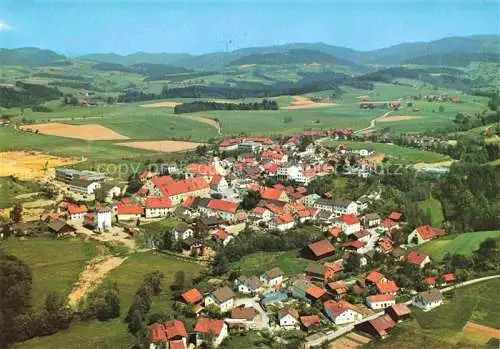 AK / Ansichtskarte  Schwarzach Niederbayern Panorama Bayerischer Wald