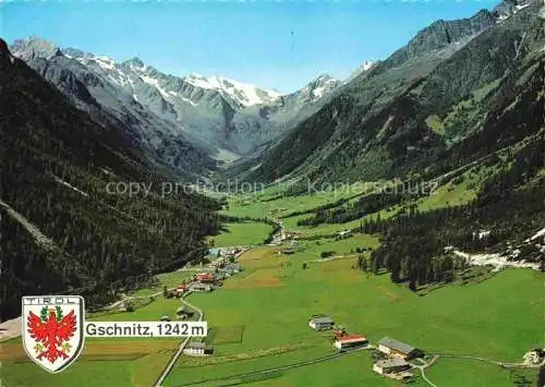 AK / Ansichtskarte  Gschnitz Tirol AT Panorama Gschnitztal Alpen