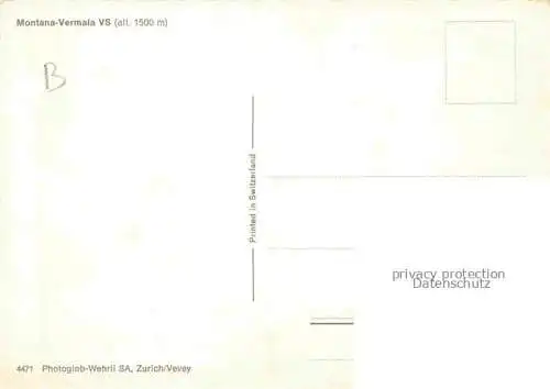 AK / Ansichtskarte  Montana-Vermala Randogne VS Fliegeraufnahme