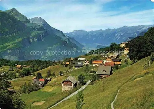 AK / Ansichtskarte  Reuti-Hasliberg Reuti-Hasleberg BE Panorama Berner Oberland Alpen