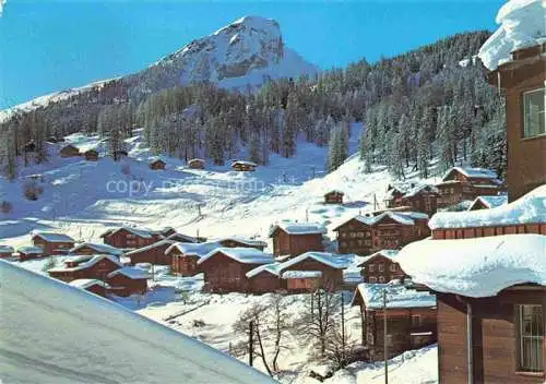 AK / Ansichtskarte  Tschiertschen GR Teilansicht mit Skiliftanlage Wintersportplatz Alpen