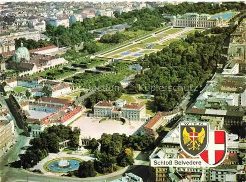 AK / Ansichtskarte  WIEN AT Belvedere Gartenschloss des Prinzen Eugen von Savoyen