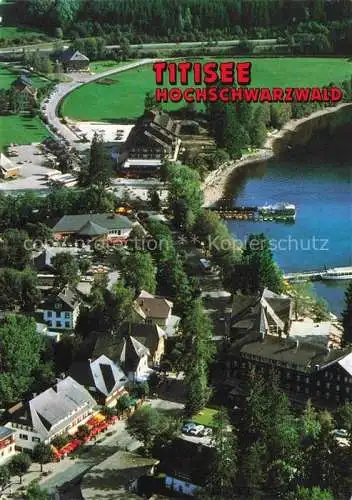 AK / Ansichtskarte  TITISEE Teilansicht Uferstrasse Hotels am See