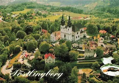 AK / Ansichtskarte  Poestlingberg Linz Oberoesterreich AT Wallfahrtsbasilika Sieben Schmerzen Mariae