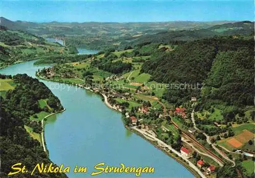 AK / Ansichtskarte  St Nikola an der Donau AT Panorama Erholungsort im Strudengau