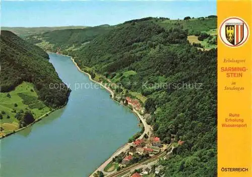 AK / Ansichtskarte  Sarmingstein Panorama Erholungsort im Strudengau Donau